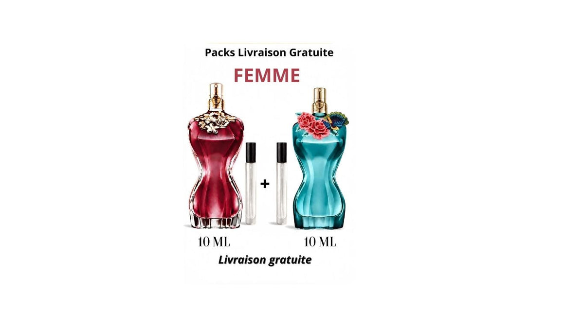 PACKS FEMME LIVRAISON GRATUITE